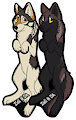 Wolf Bookmarks