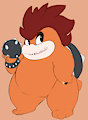 Galon the Spike koopa by moonwulf