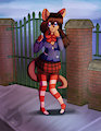 [YCH] Moe Schoolgirl