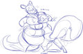Extra padded roo snugs for Eric, by Cameroo