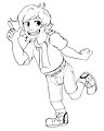Anime diaper peekage