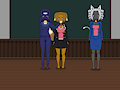 Ar Ninja Dog and Cat by CycloneSamurai