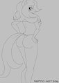 Quick Draw: Lunar Flourish by InkWalkerSeptic