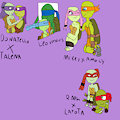 TNMT OTP by isidoragames25