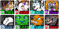 Furnal Equinox 2015 Character Select Badges