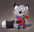 Art Trade with Umi by Quillyfox