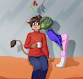 Mistletoe Kiss by Zenu
