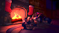 By the Fire by MarsMiner