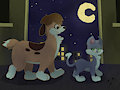 Night Walk by Honowyn