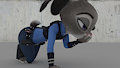 Judy Hopps holding her breath