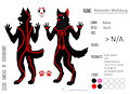 my ref (using free line art from artist stated on the side) by AlexanderWolfsberg
