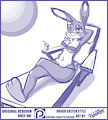 COM - JUDDY HOPPS RESTING - SKETCH Low resolution