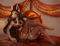 Completed YCH: Dandomrassed by Vexstacy