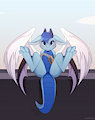 [Commission]Blue dwaggie paws by warden006