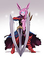 Banny, The Knight of Despair by LazyBunni