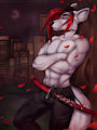 Kickstarter reward: BloodwolfB by Vexstacy