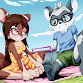 Commission - Let's have a picnic