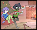 Merry Frogmas~! 2016 by Shouk