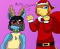 [Day 25] Merry Christmas From Cait and Sheldon