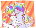 The rainbow combo~