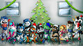 Line up kids...