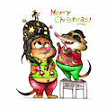 Decorating the Fru-mas Tree by JusuTengu