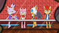 Sonic Girls' Gym Outfits by Dazmend by LouisEugenioJR1990