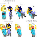 Isabelle and Ankha