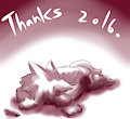 thanks 2016. by dlrowdog