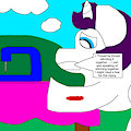 Rarity's Art of the Stress (Redrawn)