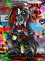Cyber Goth Zebra