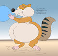 Scrat Balloon Blowback Inflation
