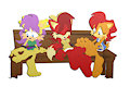 Itchy Olympics Feet by PawsNFurs