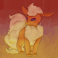 Flareon by Foxpeach
