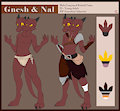 Gnesh and Nal Ref Sheet