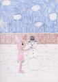 Amy Builds a Snowman