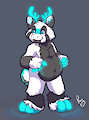 Aiko caribou by pandapaco