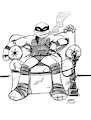 At the Hookah Bar with Raph by Purfectpink