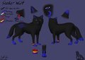 Seeker Wolf Refsheet by Husky657