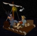 Birthday Rafting! by TrippPup