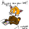 Happy New Year 2017 by kalacodm