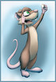 Kilo holding a coin by kilorat