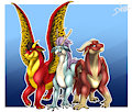 Dragon Pals by DingoArt