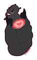 Chocolate covered strawberry hippo