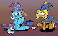 Trixie and her Mom by AndreuT