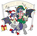 Happy Holiday's from the Rhine Bros! by Duskthebatpack
