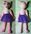 Life-size anthro cat girl