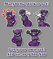 New stickers! by Cake