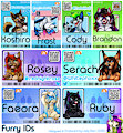 Furry IDs Aug & Sept 2016