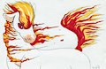 Flaming Pony by PaperWings